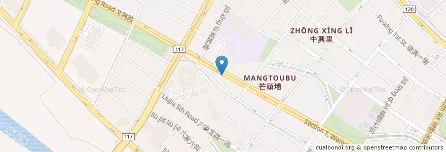Mapa de ubicacion de 原味牛肉麵 en 타이완, 타이완성, 신주 현, 주베이 시.