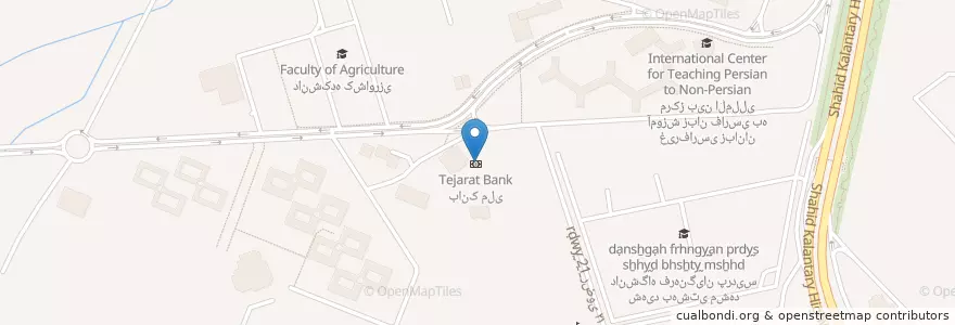 Mapa de ubicacion de بانک ملی en 伊朗, استان خراسان رضوی, شهرستان مشهد, مشهد, بخش مرکزی شهرستان مشهد.