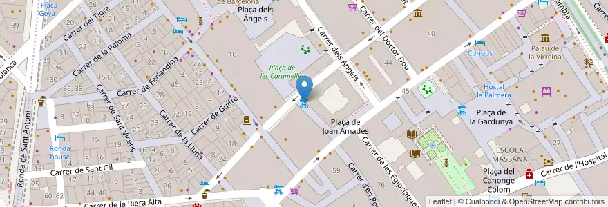 Mapa de ubicacion de 381 - Agustí Duran i Sanpere 10 en Spain, Catalonia, Barcelona, Barcelonès, Barcelona.