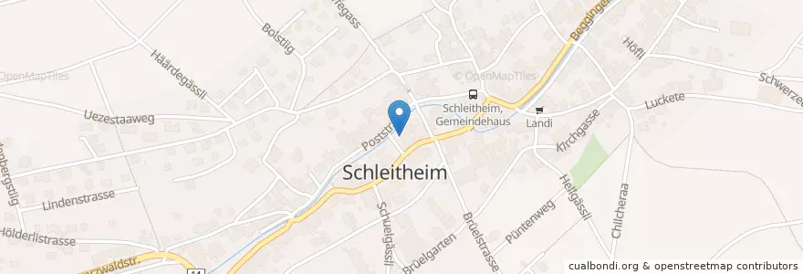 Mapa de ubicacion de Löwen en Schweiz/Suisse/Svizzera/Svizra, Schaffhausen, Schleitheim.