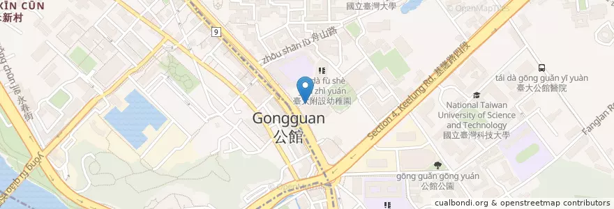 Mapa de ubicacion de 龐德羅沙 en Tayvan, 新北市, Taipei.