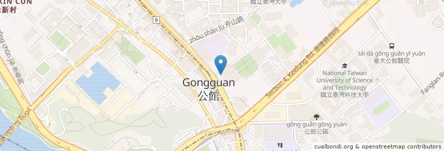 Mapa de ubicacion de 魯山人和風壽喜鍋物 en Taiwan, 新北市, Taipei.
