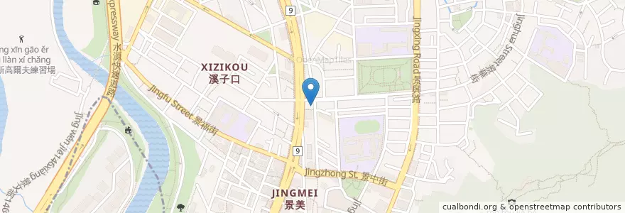Mapa de ubicacion de 楓日式燒肉居酒燒 en 臺灣, 新北市, 臺北市, 文山區.