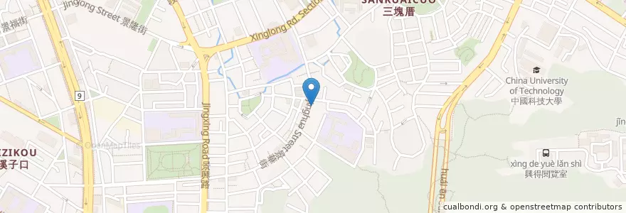 Mapa de ubicacion de 老店小龍包 en Taiwan, Nuova Taipei, Taipei, 文山區.