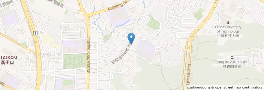 Mapa de ubicacion de 行家餐盒 en Taiwan, Nuova Taipei, Taipei, 文山區.