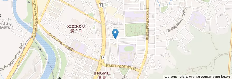 Mapa de ubicacion de 韋媽媽小吃店 en تايوان, تايبيه الجديدة, تايبيه, 文山區.
