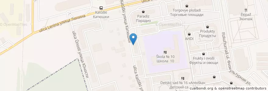 Mapa de ubicacion de Экипаж en Rusia, Центральный Федеральный Округ, Московская Область, Городской Округ Лобня.