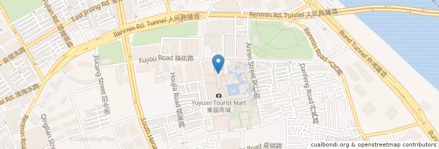 Mapa de ubicacion de KFC en الصين, شانغهاي, 黄浦区.