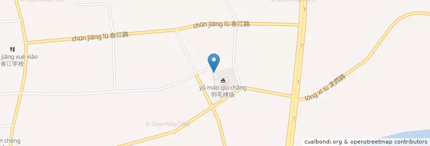 Mapa de ubicacion de 蓝岸尚城6栋地下停车场 en 중국, 장쑤성, 난징시, 위화타이구.