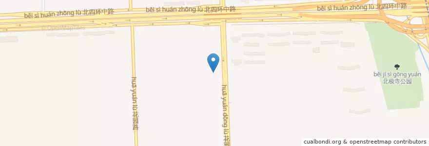 Mapa de ubicacion de 中国工商银行 en China, Pequim, Hebei, 海淀区.