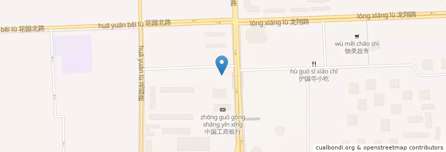 Mapa de ubicacion de 平安银行 en الصين, بكين, خبي, 海淀区.