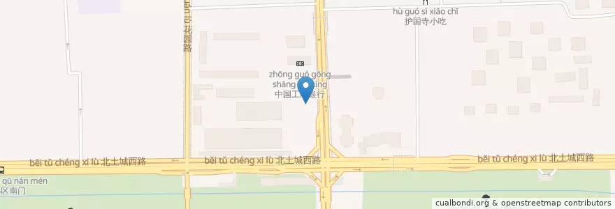 Mapa de ubicacion de 郭林家常菜 en China, Pequim, Hebei, 海淀区.