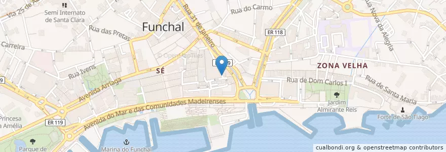 Mapa de ubicacion de Pharmacia Bento en 포르투갈.