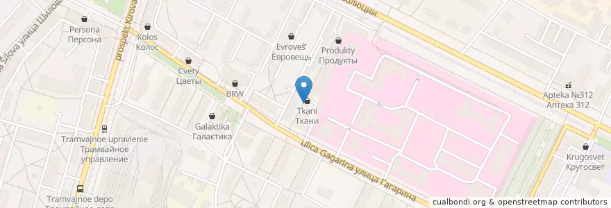 Mapa de ubicacion de Аптека 911 en Rusland, Centraal Federaal District, Oblast Moskou, Коломенский Городской Округ.