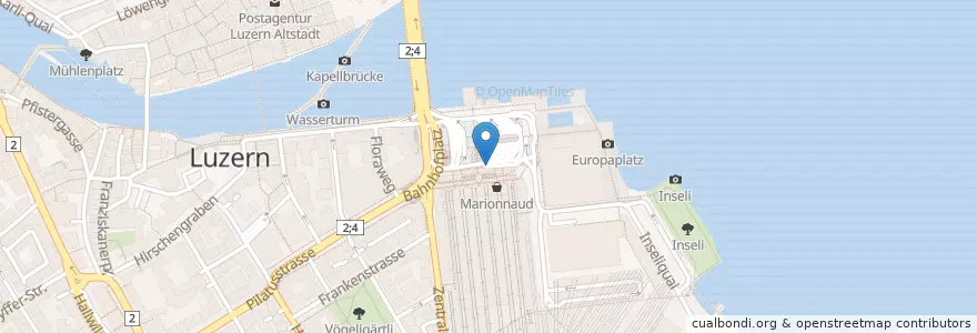 Mapa de ubicacion de Taxi Ablad und Pick up en Suíça, Luzern, Luzern.