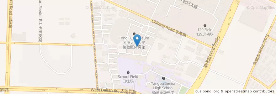 Mapa de ubicacion de 南苑饮食广场 en Çin, Şanghay.