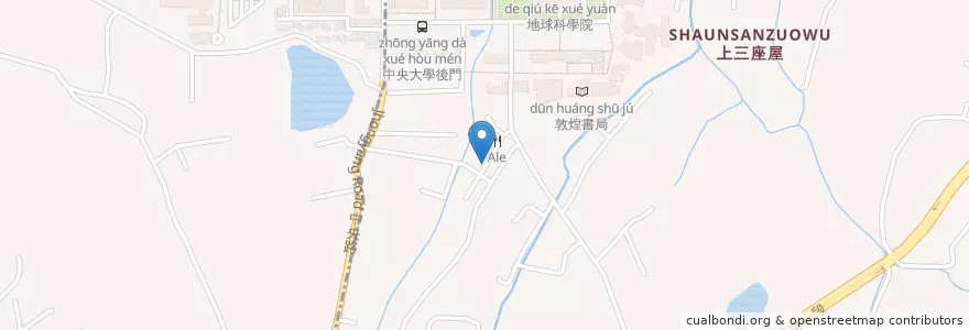 Mapa de ubicacion de 雙寶爸涼麵 en Taiwan, 桃園市.