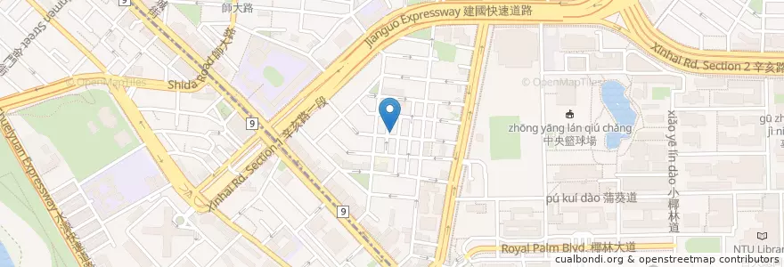 Mapa de ubicacion de 承泰海鮮麵 en تایوان, 新北市, تایپه.