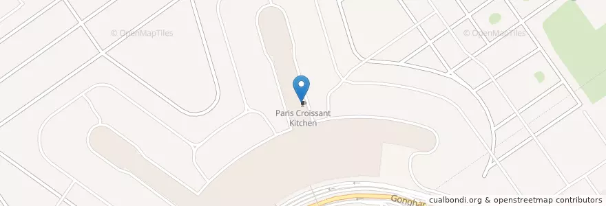 Mapa de ubicacion de Paris Croissant Kitchen en 대한민국, 인천, 중구, 운서동.