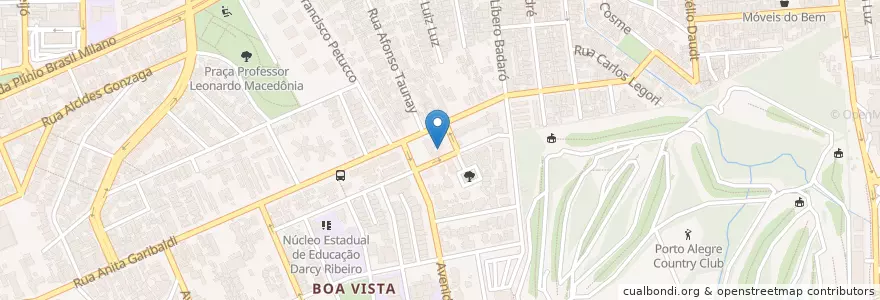 Mapa de ubicacion de Subway en Brasil, Região Sul, Rio Grande Do Sul, Região Metropolitana De Porto Alegre, Região Geográfica Intermediária De Porto Alegre, Região Geográfica Imediata De Porto Alegre, Porto Alegre.