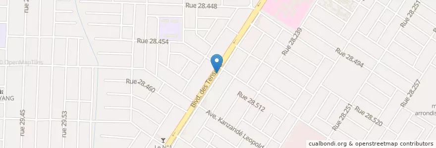 Mapa de ubicacion de Big Base en ブルキナファソ, Centre, Kadiogo, ワガドゥグー.