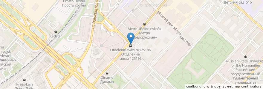 Mapa de ubicacion de Горздрав en روسيا, Центральный Федеральный Округ, Москва, Центральный Административный Округ, Тверской Район.