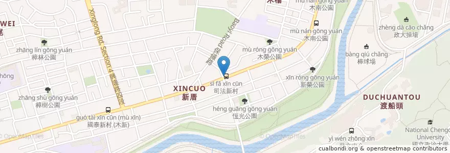Mapa de ubicacion de 集品鐵板燒 en Taiwan, 新北市, Taipé, 文山區.