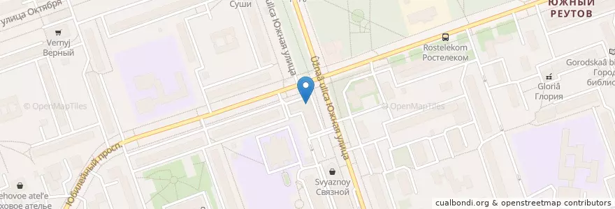 Mapa de ubicacion de Моя семья en 俄罗斯/俄羅斯, Центральный Федеральный Округ, 莫斯科州, Городской Округ Реутов.