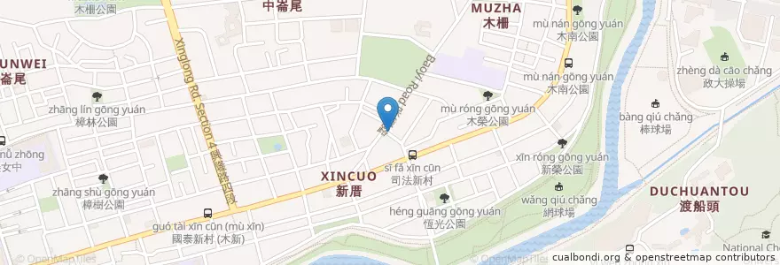 Mapa de ubicacion de 好鄰居小吃店 en Taiwan, New Taipei, Taipei, Wenshan District.