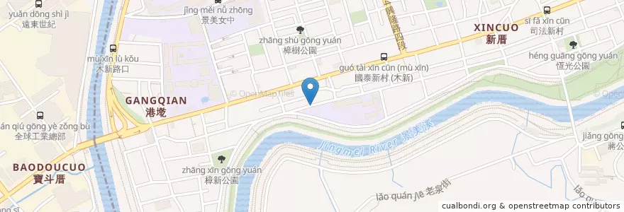 Mapa de ubicacion de 舊衣回收櫃 en Tayvan, 新北市, Taipei, 文山區.