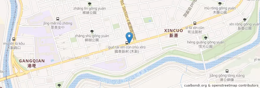 Mapa de ubicacion de 公共電話 en 타이완, 신베이 시, 타이베이시, 원산 구.