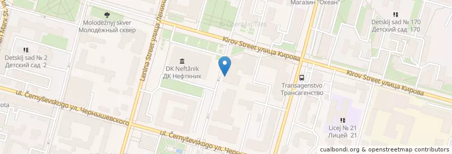 Mapa de ubicacion de Кунак-Ашы en Россия, Приволжский Федеральный Округ, Башкортостан, Городской Округ Уфа.