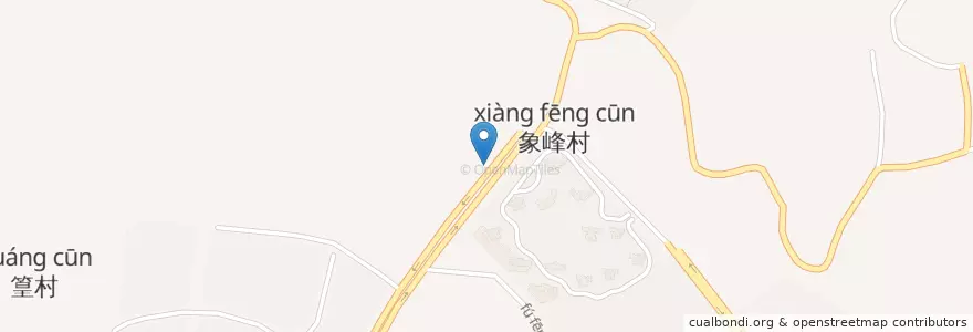 Mapa de ubicacion de 检查官学院公交站 en China, Fujian, Fuzhou, 晋安区.