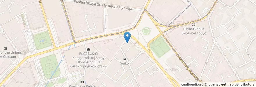 Mapa de ubicacion de Ryby Net en Russia, Central Federal District, Moscow, Central Administrative Okrug, Tverskoy District.