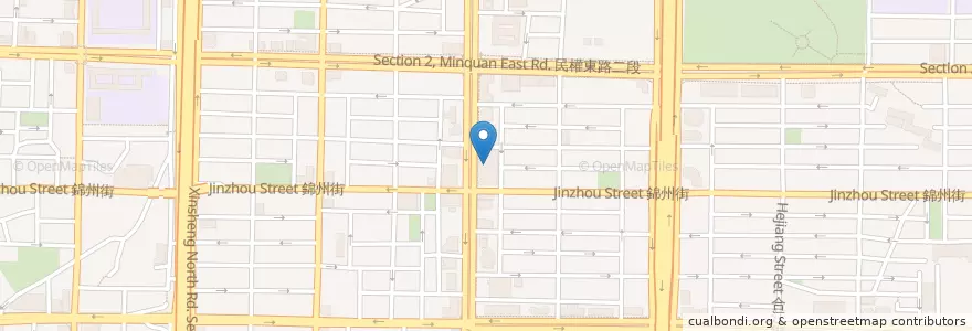 Mapa de ubicacion de 大都會珠寶古董商場 en Taiwán, Nuevo Taipéi, Taipéi, 中山區.