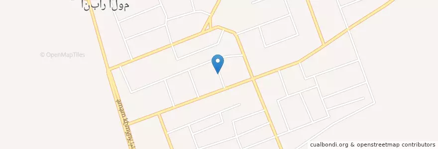Mapa de ubicacion de انبارآلوم en Irán, Golestán, شهرستان آق قلا, بخش وشمگیر, انبارآلوم, مزرعه شمالی, انبارالوم.