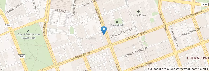 Mapa de ubicacion de Vita Medical Centre en استرالیا, Victoria, City Of Melbourne.