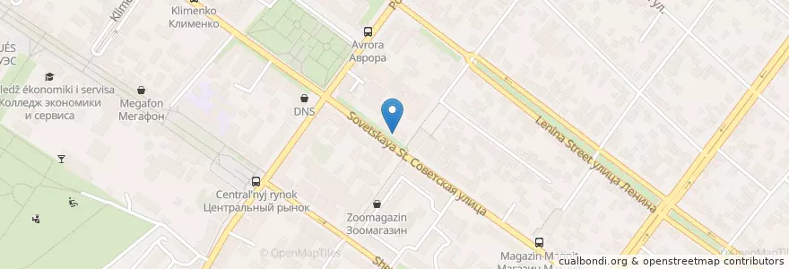 Mapa de ubicacion de Фармация en 러시아, 남부연방관구, Ростовская Область, Городской Округ Шахты.