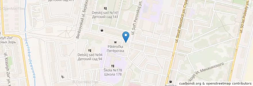Mapa de ubicacion de Чикаго en Rússia, Приволжский Федеральный Округ, Нижегородская Область, Городской Округ Нижний Новгород.
