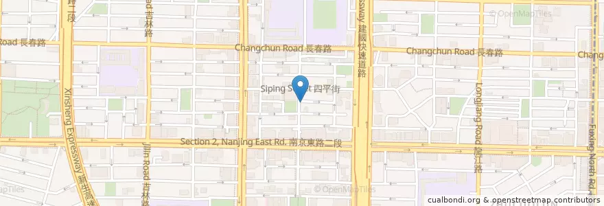 Mapa de ubicacion de 武璋大藥局 en تايوان, تايبيه الجديدة, تايبيه, 中山區.