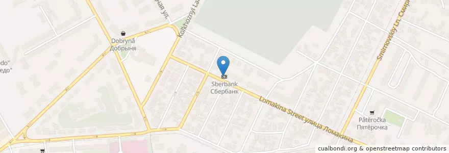 Mapa de ubicacion de Сбербанк en 러시아, 남부연방관구, Ростовская Область, Городской Округ Таганрог.