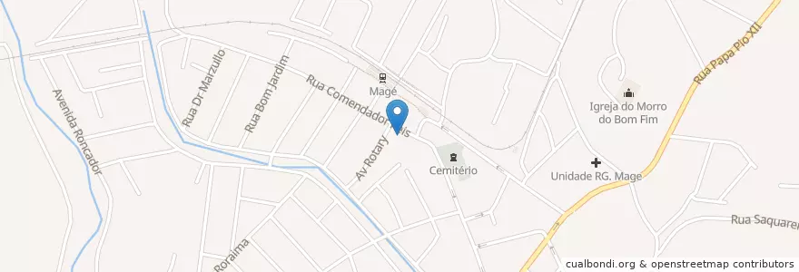 Mapa de ubicacion de Colégio Estadual de Magé en ブラジル, 南東部地域, リオ デ ジャネイロ, Região Geográfica Imediata Do Rio De Janeiro, Região Metropolitana Do Rio De Janeiro, Região Geográfica Intermediária Do Rio De Janeiro, Magé.
