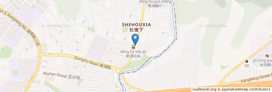 Mapa de ubicacion de 香港威記小館 en تايوان, تايبيه الجديدة, تايبيه.