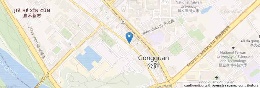 Mapa de ubicacion de 喫ㄤ平價鐵板燒 en تايوان, تايبيه الجديدة, تايبيه.