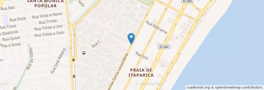 Mapa de ubicacion de Gaúcho Gourmet en برزیل, منطقه جنوب شرقی برزیل, اسپیریتو سانتو, Região Geográfica Intermediária De Vitória, Região Metropolitana Da Grande Vitória, Vila Velha, Microrregião Vitória.