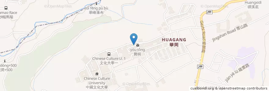 Mapa de ubicacion de 晨華早餐店 en 臺灣, 新北市, 臺北市, 北投區, 士林區.