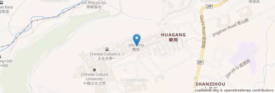Mapa de ubicacion de 大家中式早餐店 en Taiwan, Neu-Taipeh, Taipeh, Beitou, Shilin.