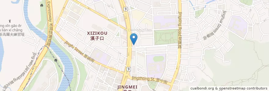 Mapa de ubicacion de 佳香點心大王 en 臺灣, 新北市, 臺北市, 文山區.