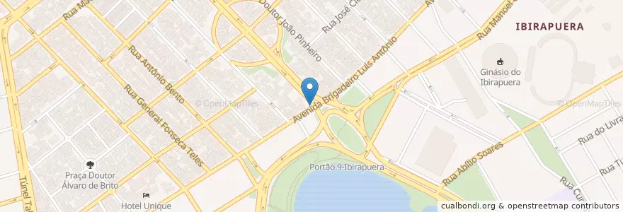 Mapa de ubicacion de BicBanco en ブラジル, 南東部地域, サンパウロ, Região Geográfica Intermediária De São Paulo, Região Metropolitana De São Paulo, Região Imediata De São Paulo, サンパウロ.
