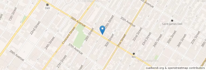 Mapa de ubicacion de Amin Pharmacy en アメリカ合衆国, ニューヨーク州, New York, Queens.